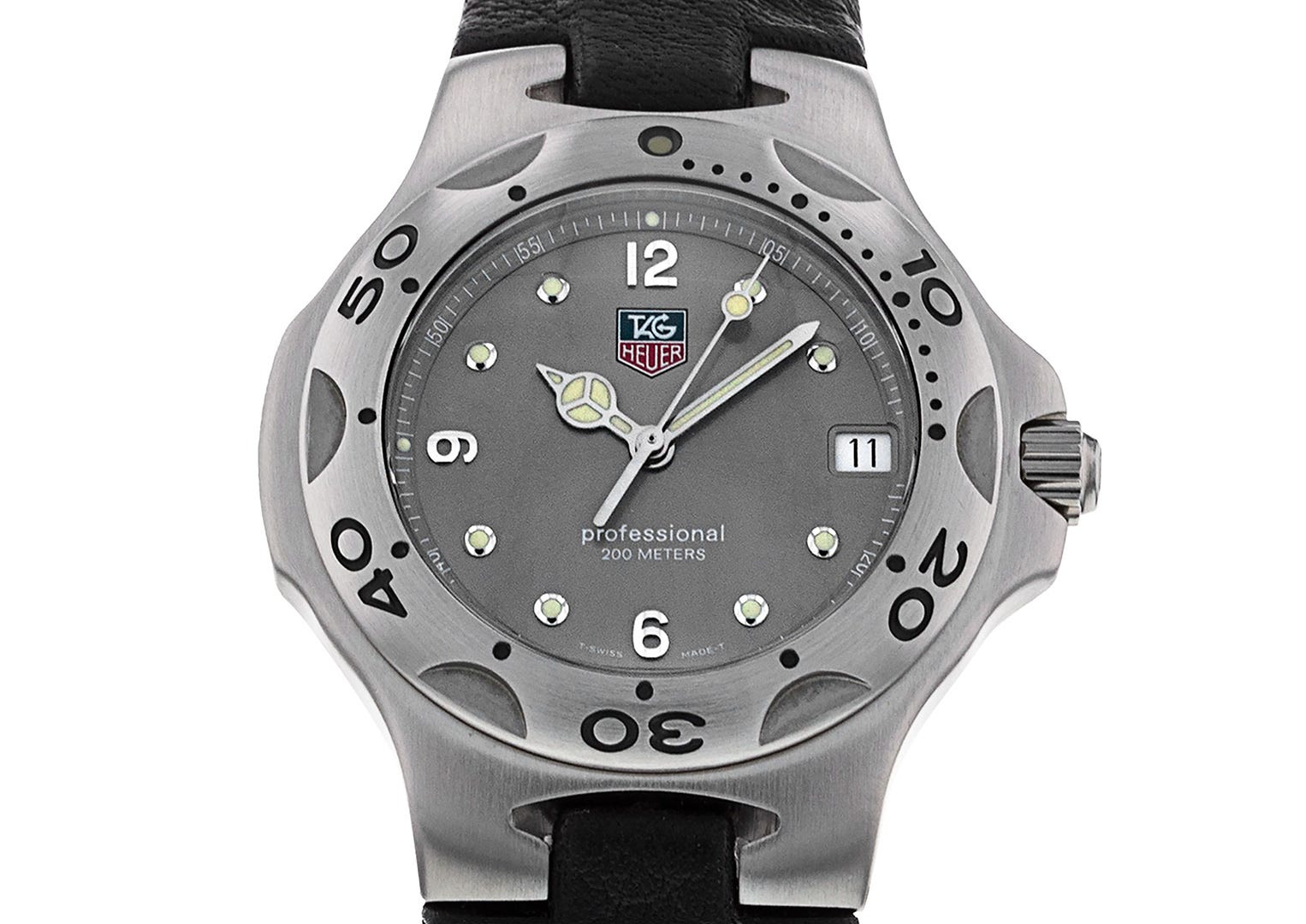 Hysek conceived the futuristic Kirium range, launched by TAG Heuer in the 1990s