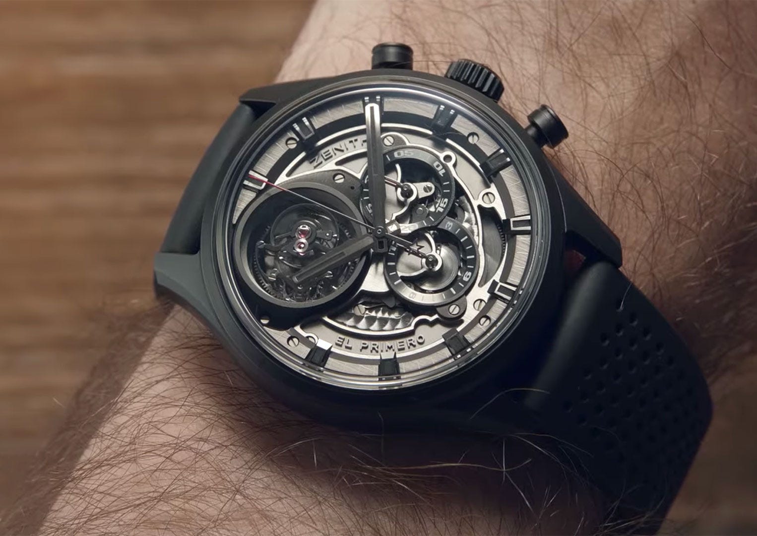 Skeletonisation has been used in watchmaking since the 1700s